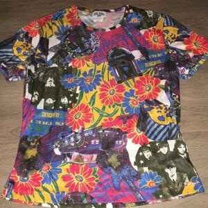 Beetles themed hippy shirt